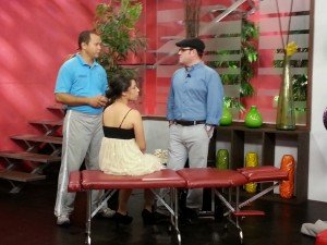 Edwin Valdés con el tema: Los Dolores de Espalda en Telemetro-canal 13