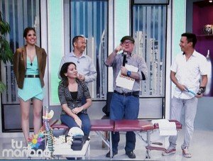 Edwin Valdes con el Tema: Las Dorsalgias( dolores de la espalda media) en el programa Tu Mañana-canal 13